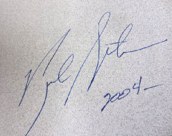 Rick  Steber signature