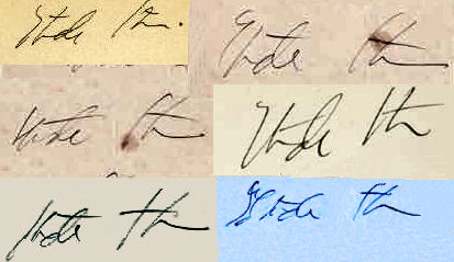 Gertrude  Stein signature