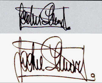 Jackie  Stewart signature
