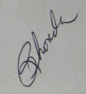 Rhonda  Swan signature