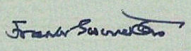 Frank  Swinnerton signature