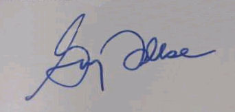 Gay  Talese signature