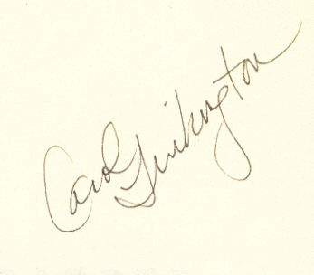 Carol  Turkington signature