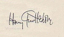 Harry  Turtledove signature