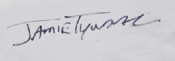 Jamie  Tyndall signature