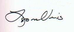 Leon  Uris signature