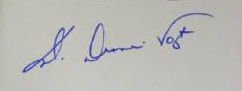 Diane  Vogt signature
