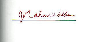 John Alan  Walker signature