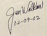 Jim  Walkow signature