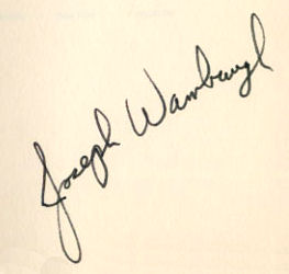 Joseph  Wambaugh signature