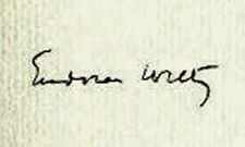 Eudora  Welty signature