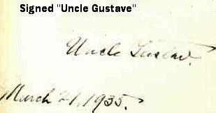 Gustav Gottlieb  Wenzlaff signature