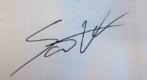 Scott  Westerfeld signature