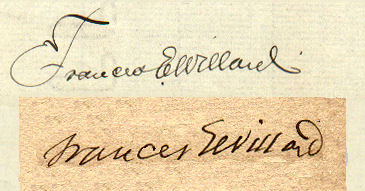 Frances E.  Willard signature