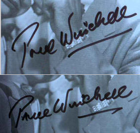 Paul  Winchell signature