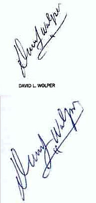 David L.  Wolper signature
