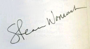 Steven  Womack signature