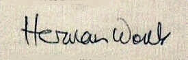 Herman  Wouk signature