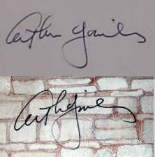 Arthur  Yorinks signature