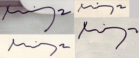 Michael  York signature